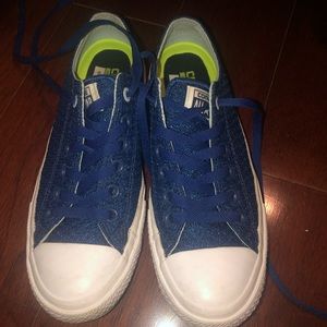 Blue Converse